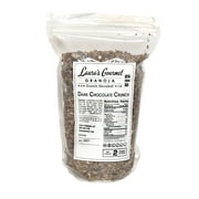 Laura's Gourmet Granola - Dark Chocolate Crunch - Gluten, Soy & Dairy Free - Organic Agave, Bittersweet Chocolate, Cocoa, Vegan, Artisan, Chef's Trifecta of Taste, Texture & Mouthfeel - 2 LB
