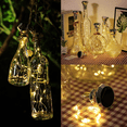thumbnail image 5 of Paquete de 8 luces solares para botellas de vino, luces LED creativas para botellas de vino para decoración de jardín y Patio, 5 of 5