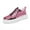 Pink, variant on Women's Casual Shoes Casual Fashion Sneaker With Shimmering Upper Flat Design For Versatile Everyday Wear