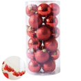thumbnail image 2 of Bola de Navidad, juego de 24 piezas de bolas decorativas de Navidad, bola de árbol de Navidad, bola decorativa de Navidad, bola de árbol de Navidad, bola de Navidad de plástico, fiesta de Navidad, 2 of 7