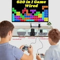 Retro Game Console, Classic Mini Retro Game System Builtin 620 Games
