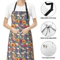 thumbnail image 6 of Naloa Skull sunflower daisy Apron Kitchen Aprons with Pockets for Women Men Chef, 6 of 8
