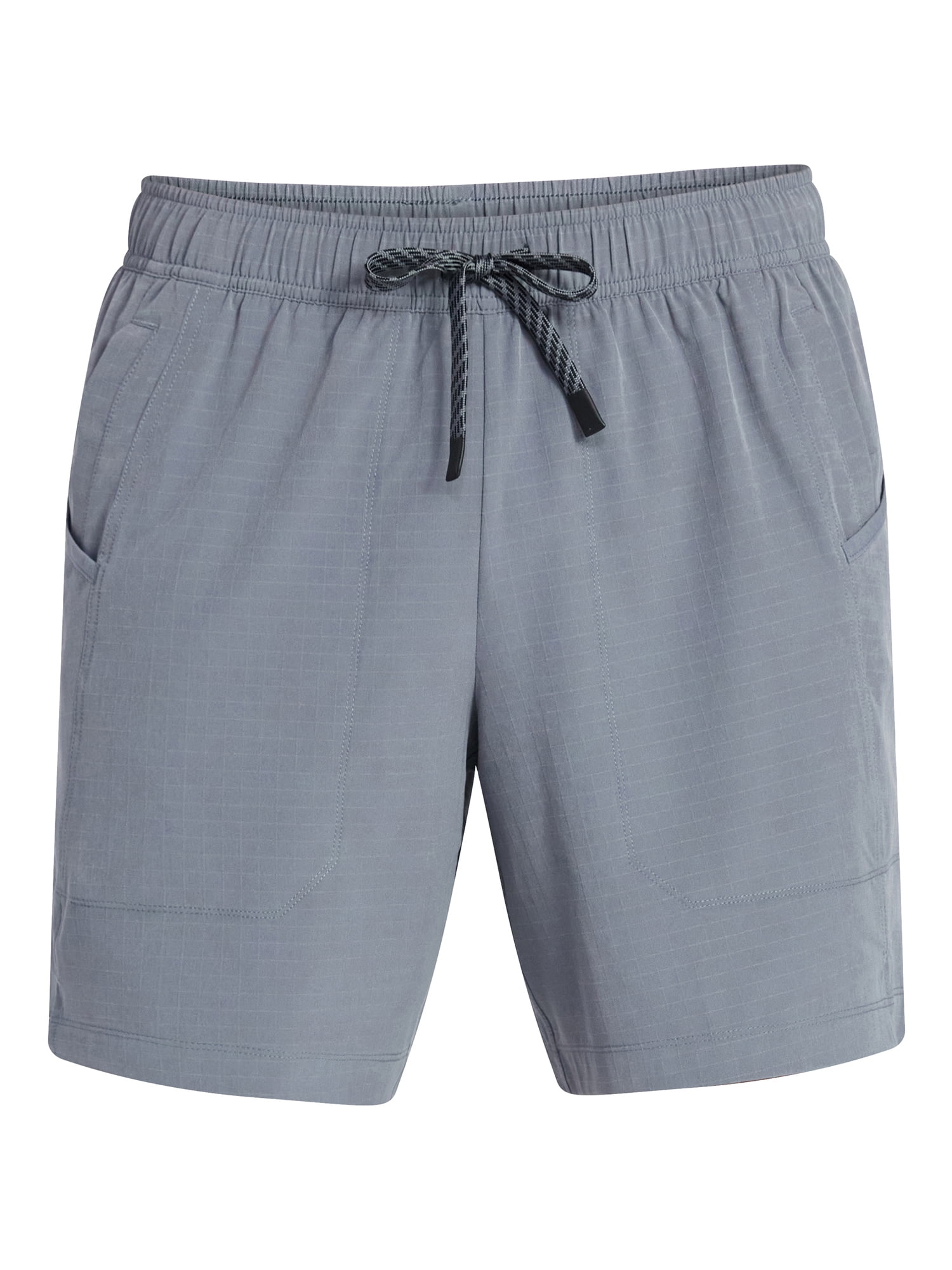 Athletic Works Men's and Big Men's Ripstop Shorts, 7" Inseam, Sizes XS-3XL