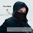 thumbnail image 5 of 1Pc/2Pcs Unisex Fleece Lined Neck Warmer Ski Face Neck Gaiter Winter Scarf for Women Men, 5 of 7