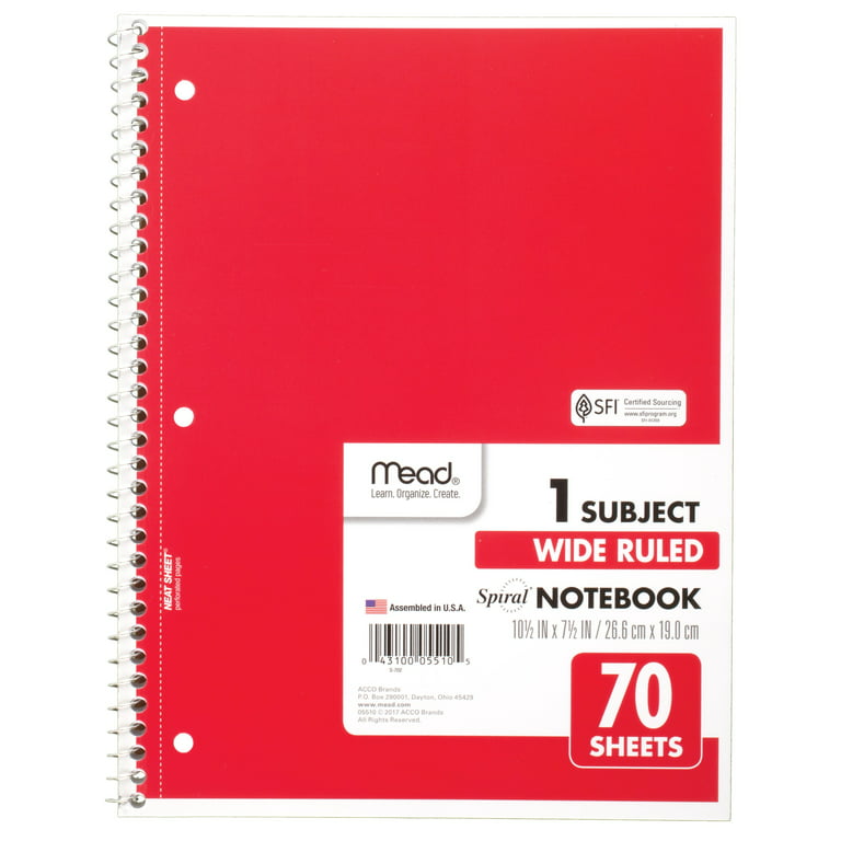 Basics Classic Notebook - Ruled