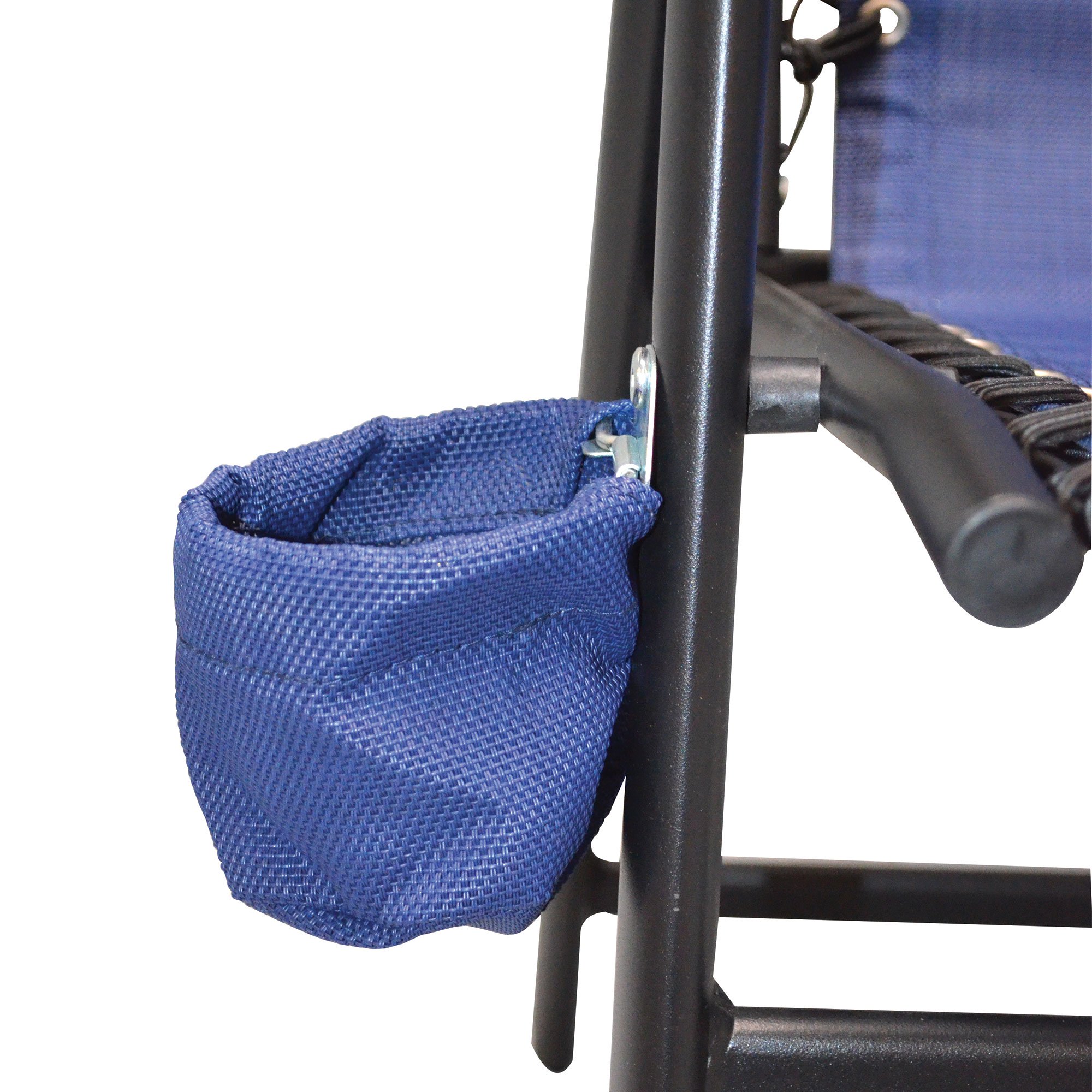 Caravan Canopy Infinity Suspension Folding Chair with Cupholder, Blue (2 Pack) - image 2 of 5