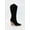 BLACK, variant on CHEYENNE/POINTED METAL TIP TOE TALL WESTERN BOOTS