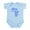 Sky Blue, variant on CafePress - Chosen (Africa) Infant Bodysuit - Baby Light Bodysuit, Size Newborn - 24 Months