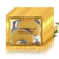 thumbnail image 1 of 1/5/10/20Pair Crystal Collagen 24K Gold Under Eye Anti Aging Wrinkle Gel Pad Face Mask, 1 of 4