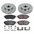 thumbnail image 3 of Power Stop Front Stock Replacement Brake Pad and Rotor Kit KOE285, 3 of 8
