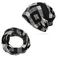 thumbnail image 3 of MesaSe Elastic Hat Geometric Pattern Hat Unisex Winter Hat with Geometric Print Contrast Colors Elastic Adjustable Multifunctional, 3 of 5