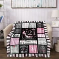 thumbnail image 4 of Gresahom 21th Birthday Gifts for Girl Blanket, 21th Birthday Decorations for Girl, 21st Birthday Gift Ideas, 21 Birthday Blanket, Gifts for 21 Year Old Girl Throw Blanket(30"x40"), 4 of 7