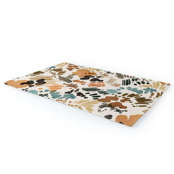 Society6 Marta Barragan Camarasa Modern Abstract Of Brush Stroke 8' x 12' Rug