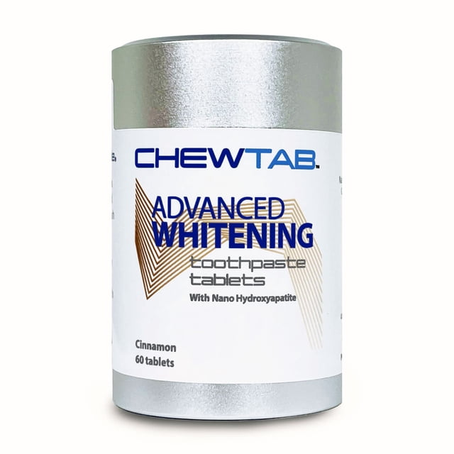 Tabletas dentales WELdental Chewtab blanqueadoras con canela