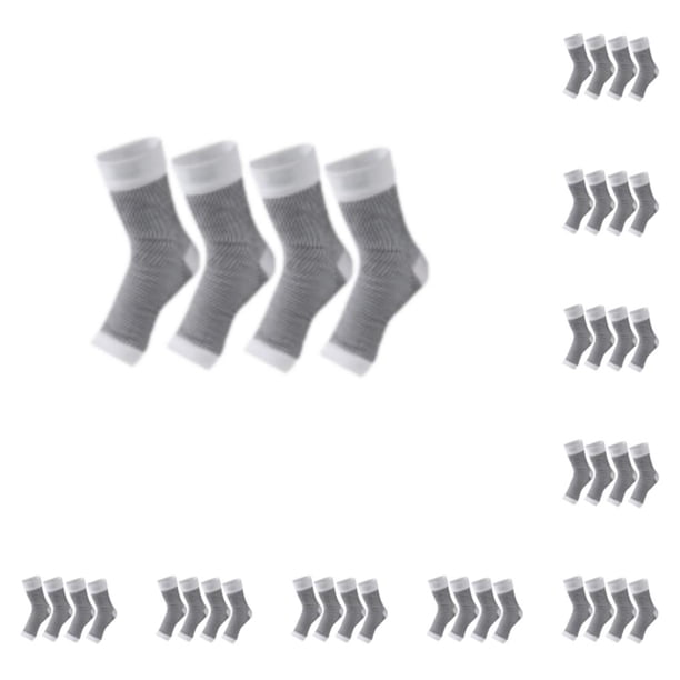 Calcetines de yoga Seitruly 2 pares Nylon transpirabilidad blanco S/M 10Conjunto