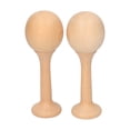 thumbnail image 1 of Maraca, Beech Maraca Rumba Shaker Rattles Percussion Instrument Wooden Maraca Pair Percussion Maraca for Kids Children Musical Instrument 1 Pair, 1 of 8
