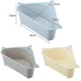 thumbnail image 2 of 3Pcs Creative Hanging Basket Storage Ideal For Kitchen Organization With Triangular Shape And Snap Button Type In Stylish, 2 of 4