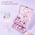 thumbnail image 3 of Jewelry Box ProCase organizador de joyas para niños con forma de unicornio, 3 of 8