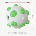 thumbnail image 2 of Pet Dog Toy Interactive Chew Toy Non Toxic Bite Resistant Rubber Ball - Green, 2 of 10