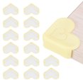 thumbnail image 1 of Uxcell Protecteurs d'Angle 24 Pcs Protecteurs d'Angle de Table Garde d'Angle de Meuble et Pare-Chocs de Bords (en Forme de Cœur, Jaune), 1 of 6