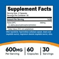 thumbnail image 2 of Nutricost Alpha GPC 600mg, 60 Vegetarian Capsules - Non-GMO Supplement, 300mg Per Capsule, 2 of 6