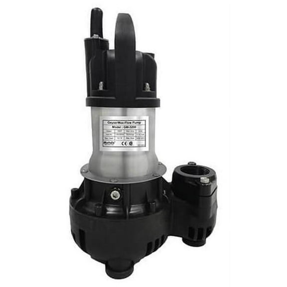 Matala GM-3200 0.2 HP 3200 GPH Geyser Max Flow