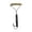 C, variant on 12 Inch BBQ Brush,Stainless Steel Grill Scrubber,Brass Curled Bristle Cleaner for Grate,Mesh Grid Scrubber,Smoker Cleaner,Barbecue Tool for Outdoor Grill,Heavy Duty Scrubber