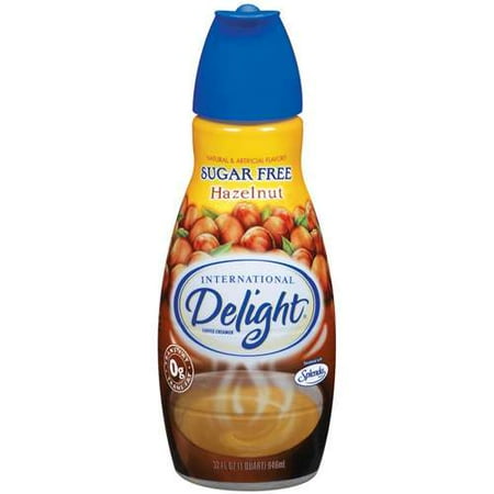 International Delight Hazelnut Sugar Free Coffee Creamer, 32 oz
