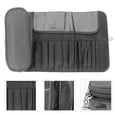 thumbnail image 3 of Miangastore Folding Rolling Bag Grey 1Pcs Multi-Compartment Toiletry, 3 of 8