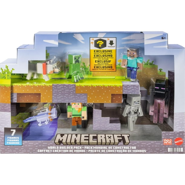 Minecraft Evergreen 7pk - Action figure sets for toy vendors