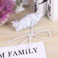 thumbnail image 1 of LOLIPPYY 1Pc 10M Elastic Rope Bands Resistant to Deformation for Office Organization White, 1 of 6