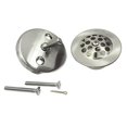 thumbnail image 1 of Made to Match Grid Tub Drain Kit, Satin Nickel, 1 of 1