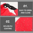 thumbnail image 3 of OULII Dry Bag Compression Sack 1Pack Red Nylon PU Waterproof Coating for Outdoor Activities, 3 of 8