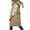Beige Coats for Winter_q, variant on KIJBLAE 50% off Womens Fall Vests Sleeveless Jacket Zip Up Winter Warm Long Overcoat Hoodie Coat Outerwear Khaki L
