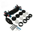 thumbnail image 1 of Chasis De Coche Rc, Marco De Coche RC Duradero, Aleación De Aluminio + Absorción De Impactos De Fibra De Carbono Para Tamiya TRF415, Versión De Tracción En Las Cuatro Ruedas ANGGREK Otros Deportes, 1 of 8