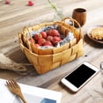 thumbnail image 4 of POINTERTECK CLEARANCE!Wood Chip Storage Basket Amphora Kitchen Storage Baskets, 4 of 6