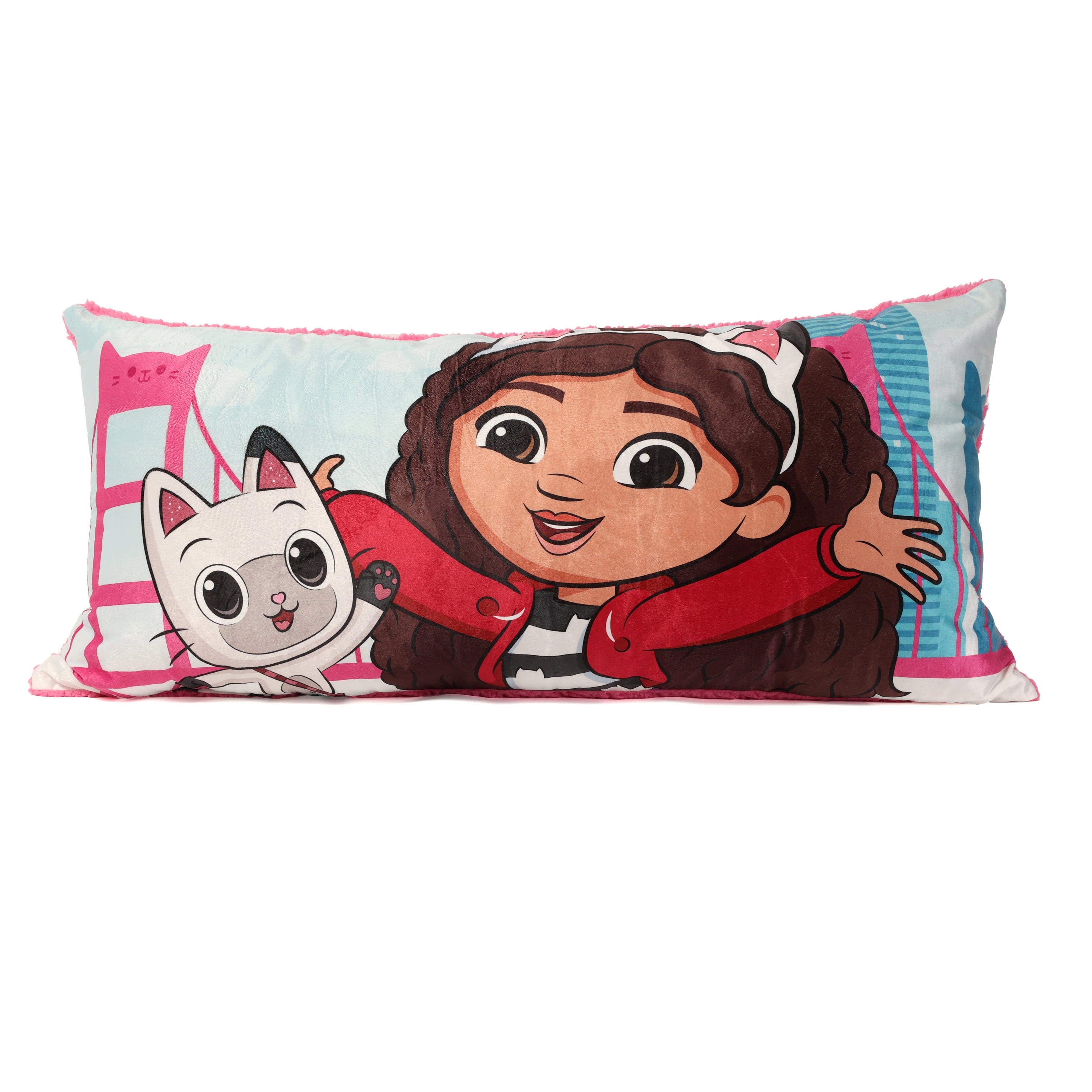 Oreiller de corps Gabby's Dollhouse 18po x 36po COUSSIN DE CORPS GABBYS DOLLHOUSE