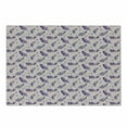 thumbnail image 1 of Watercolor Cutting Board, Design of Feathers with Paint Blots and Random Stains, Decorative Tempered Glass Cutting and Serving Board, in 3 Sizes, by Ambesonne, 1 of 2