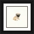 thumbnail image 1 of Ducklow, Patsy 15x15 Black Ornate Wood Framed with Double Matting Museum Art Print Titled - Cutie I, 1 of 4