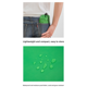 thumbnail image 4 of Manta de picnic impermeable de poliéster 200 x 140 cm, color verde, 4 of 4