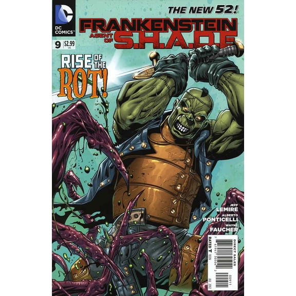 Frankenstein, Agent of S.H.A.D.E. #9 VF ; DC Comic Book