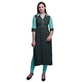 thumbnail image 1 of Bimba Kurta en Rayonne Imprimée pour Femmes Vêtements d'Été Droits, 1 of 6