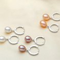 thumbnail image 2 of 2x Pendientes de perla para oreja, joyería de moda, a prueba de óxido, para mujer ------Código de producto 71446, 2 of 4