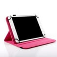 thumbnail image 2 of Étui de Protection Universelle pour Tablette pc en Cuir, Étui Pivotant à 360° 7 8 10 Pouces, Boîtier Ajustable pour lenovo Huawei teclast Rose 8 Pouces, 2 of 6