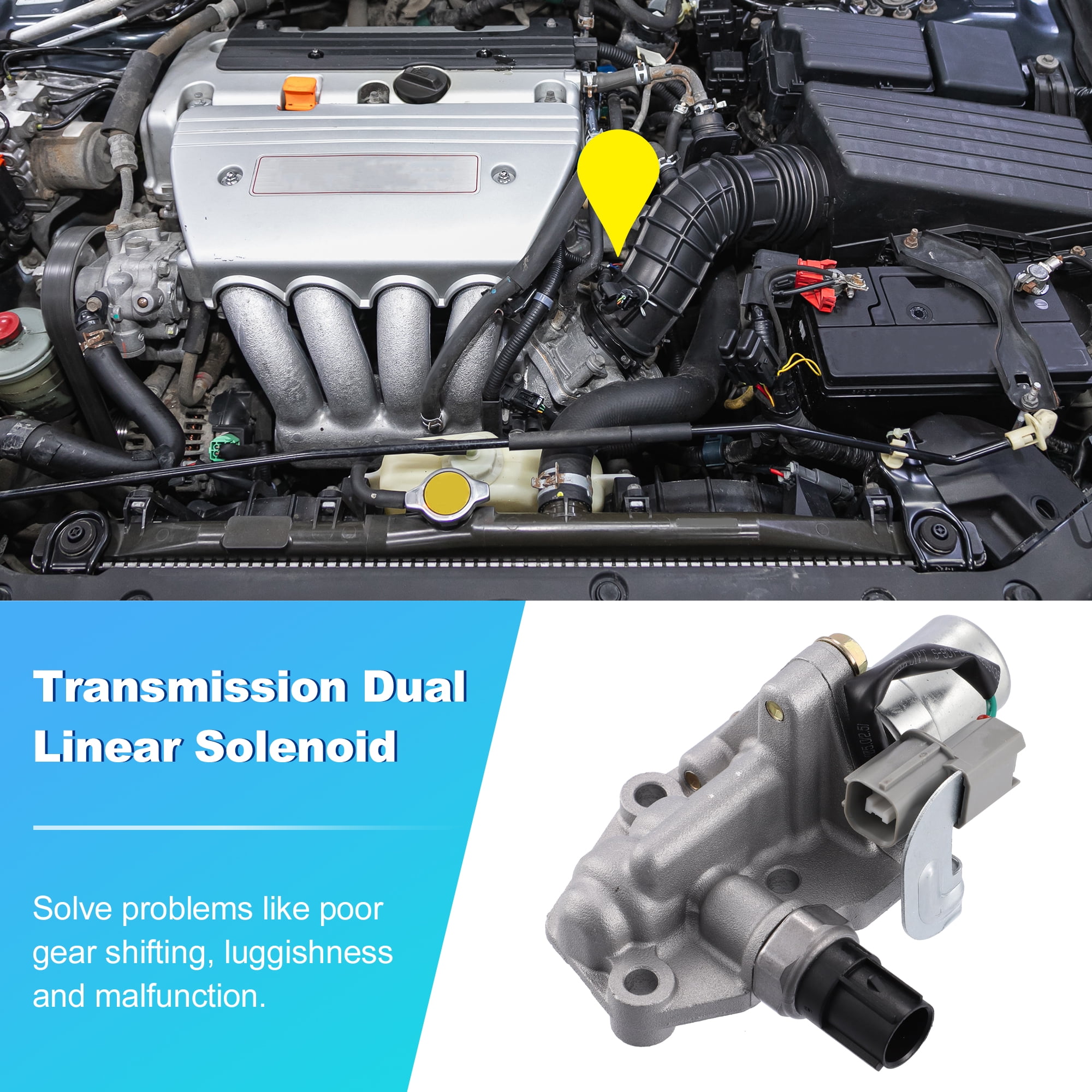 Unique Bargains Transmission Shift Solenoid for Honda Accord and Odyssey 1998-2002