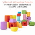 thumbnail image 4 of Kit para enhebrar cuentas Montessori & Me Stringing Beads para niños de 3 a 5 años, 4 of 7