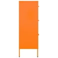 thumbnail image 2 of vidaXL Armoire à Tiroirs Orange 80x35x101,5 cm Acier, 2 of 5
