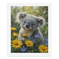 thumbnail image 5 of Paint By Numbers Kit for Adults Beginner - DIY Koala Among Vibrant Wildflowers Canvas Painting Kits for Adults, Frameless Paint By Number for Adults for Home Wall Decor 16x20 Inch, 5 of 7