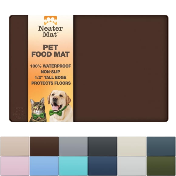 Alfombrilla para mascotas Neater Pet Brands, alfombrilla para comida y agua