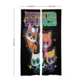 thumbnail image 2 of Cortina para puerta SuperKitties, cortina opaca para puerta de 34 x 57 pulgadas, cortina divisoria para privacidad de habitación para decoración del hogar, dormitorio, cocina, 2 paneles, 2 of 6